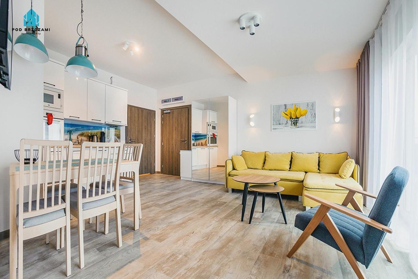 Pod Brzozami Apartamenty 5 Morz Ustronie Morskie Ngoại thất bức ảnh